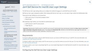
                            5. Jamf Self Service for macOS User Login Settings - Jamf Pro ...