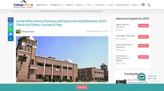 
                            5. Jamia Millia Islamia Distance and Open Learning …