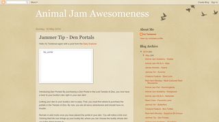 
                            5. Jammer Tip - Den Portals - Animal Jam Awesomeness