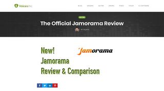 
                            4. Jamorama Review 2018 - How Does It Compare? - Voices Inc