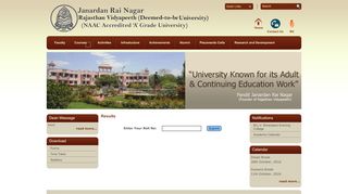 
                            4. Janardan Rai Nagar Rajasthan Vidhyapith University