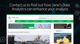 
                            5. Jane's 360: Defence & Security Intelligence & Analysis
