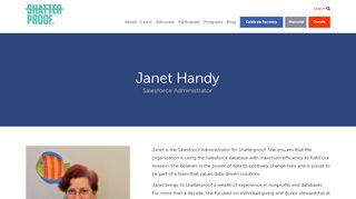 
                            8. Janet Handy - Shatterproof