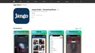 
                            3. ‎Jango Radio - Streaming Music on the App Store