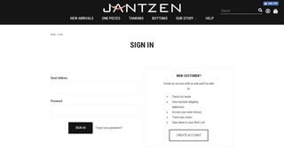 
                            1. JANTZEN - Sign in