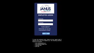 
                            4. Janus - Employee Portal Authentication