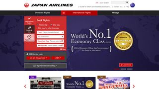 
                            4. JAPAN AIRLINES - International Flights - JAL