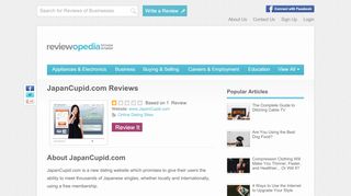 
                            6. JapanCupid.com Reviews - Legit or Scam?