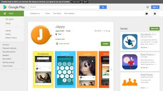 
                            6. Jappy – Apps bei Google Play