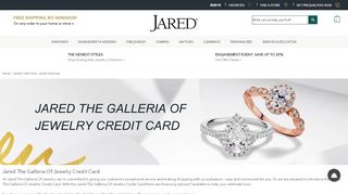 
                            4. Jared Credit Card - Jared Financing