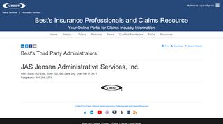 
                            6. JAS Jensen Administrative Services, Inc. | Third Party Administrators ...