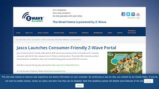 
                            7. Jasco Launches Consumer-Friendly Z-Wave Portal - Z-Wave Alliance