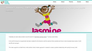 
                            2. Jasmine's Journey - FREE real PE and real gym Lesson Plans to try ...