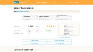 
                            5. Jasper.kaptest.com: Kaptest - Easy Counter