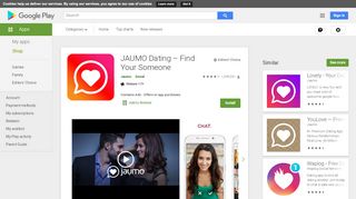 
                            9. Jaumo Chat, Paquera & Namoro – Apps no Google Play