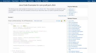 
                            4. Java Code Examples com.jcraft.jsch.JSch - Program Creek