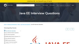 
                            5. Java EE Interview Questions - educba.com
