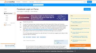 
                            5. java - Facebook Login on Parse - Stack Overflow