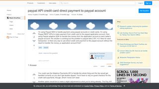 
                            6. java - paypal API credit card direct payment to paypal ...