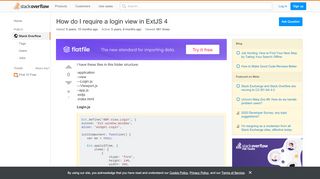 
                            9. javascript - How do I require a login view in ExtJS 4 - Stack Overflow
