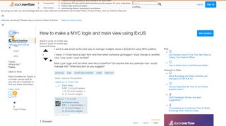 
                            5. javascript - How to make a MVC login and main …
