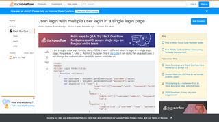 
                            9. javascript - Json login with multiple user login in a ...