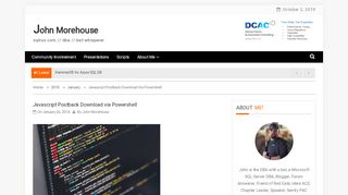 
                            2. Javascript Postback Download via Powershell | John ...