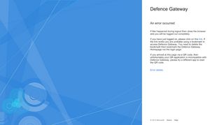 
                            8. JavaScript required - sso.defencegateway.mod.uk