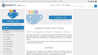 
                            9. JavaServer Faces (JSF) Tutorial - Current Affairs 2018 ...