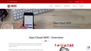 
                            5. Jaze Cloud WiFi – Jaze Networks