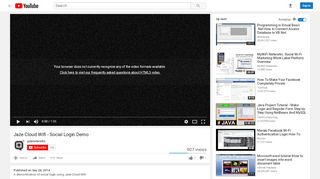 
                            3. Jaze Cloud Wifi - Social Login Demo - YouTube