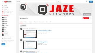 
                            8. jazenetworks - YouTube