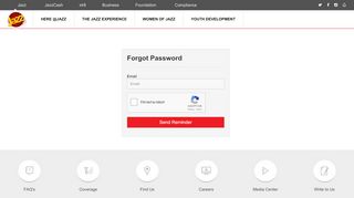 
                            5. Jazz :: Forgot Password