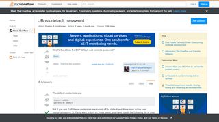 
                            4. JBoss default password - Stack Overflow