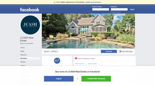 
                            5. J.CASH Real Estate - Reviews | Facebook