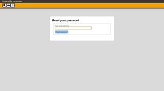 
                            8. JCB LiveLink - Reset password