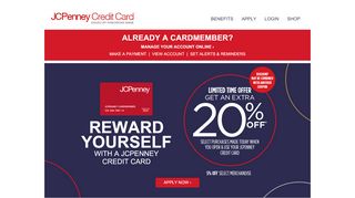 
                            7. JCPenney Credit Card — Online Credit Center