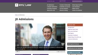 
                            2. JD Admissions | NYU School of Law