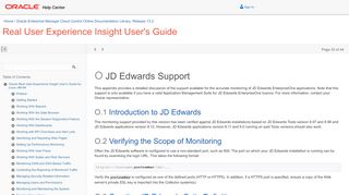 
                            7. JD Edwards Support - docs.oracle.com