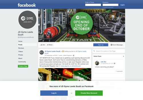 
                            4. JD Gyms Leeds South - Posts | Facebook