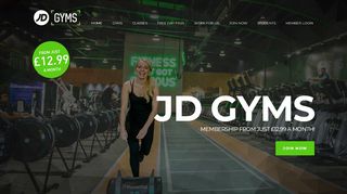 
                            11. JD Gyms | Low Cost Gym Membership | Join from only £9.99