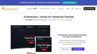 
                            8. JD Restaurant - Joomla Restaurant Template | Restaurant ...