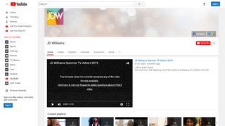 
                            5. JD Williams - YouTube