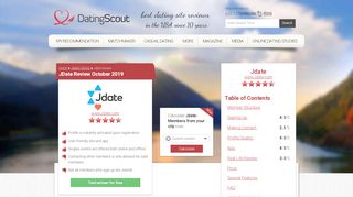 
                            2. JDate Review September 2019 - Real dates or money making ...