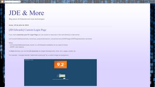 
                            5. JDE & More: [JD Edwards] Custom Login Page - …