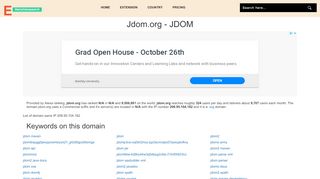 
                            8. jdom.org - JDOM - elitenicheresearch.com