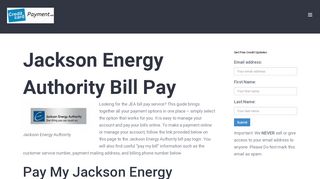 
                            8. JEA Bill Pay - creditcardpayment.net