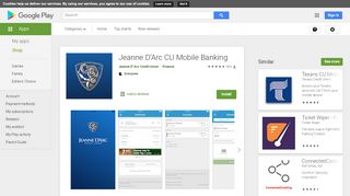 
                            4. Jeanne D'Arc CU Mobile Banking - Apps on Google Play