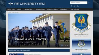 
                            3. Jeanne M. Holm Center - airuniversity.af.edu