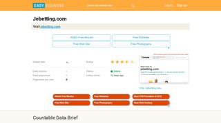 
                            1. Jebetting.com - Easy Counter